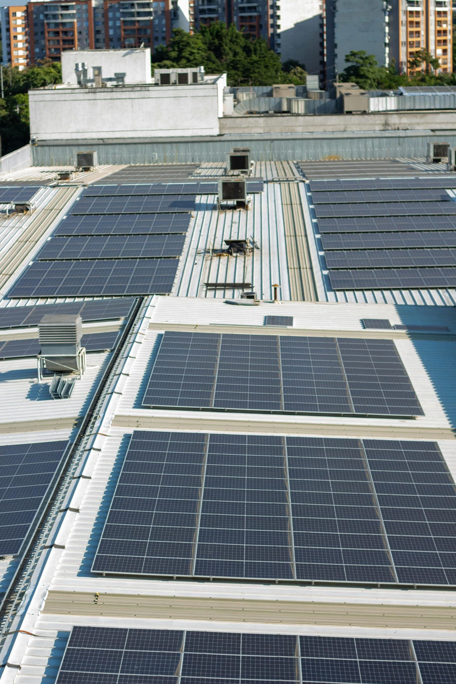 Photovoltaik auf Gewerbedach